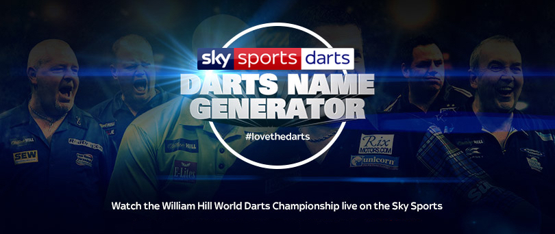 Sky Sports Darts Name Generator